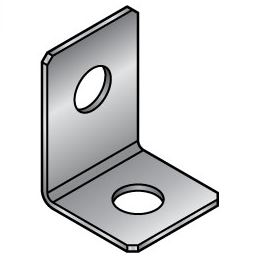 FALAS-SPU-T3.2-A30-B30-L35-X10-H15-N6-Y25-S15-NA6 SOPORTE DE CHAPA EN FORMA DE L 2 ORIFICIOS CENTRALES