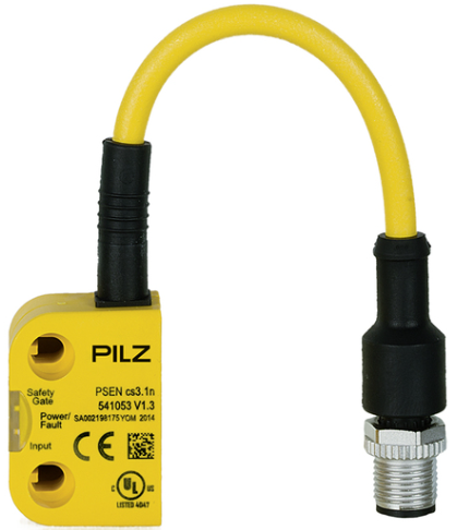 INTERRUPTOR DE SEGURIDAD RFID, 2 SALIDAS, CONECTOR MACHO M12 DE 5 PINES, IP67, 24V