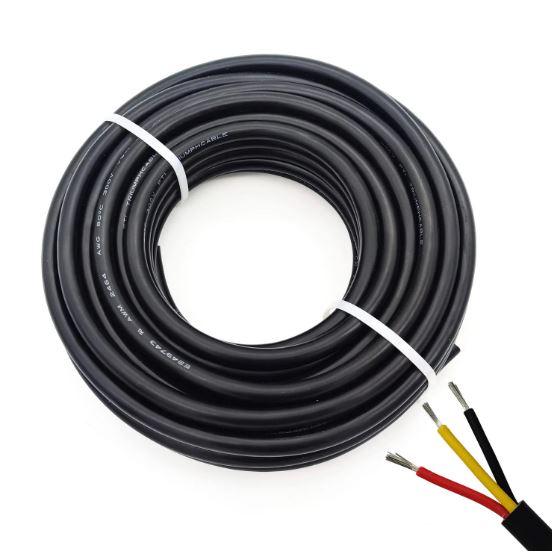 2464-22AWG CABLE CON COBRE ESTAÑADO DE PVC TRENZADO SUBTERRANEO