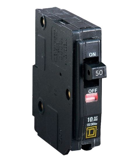 QO150-HD INTERRUPTOR  TERMOMAGNETICO 1 POLO 50 A 