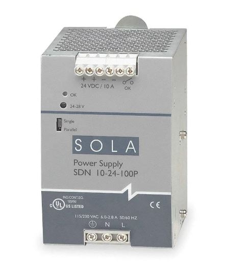 SDN10-24-100P FUENTE DE ALIMENTACION DE RIEL 1 SALIDA 240W 4V 10A