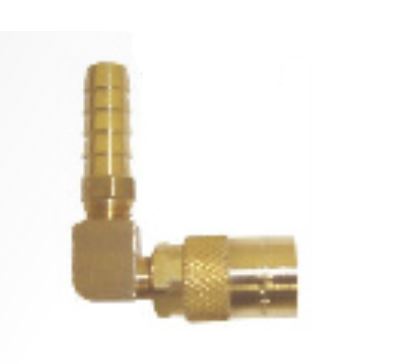 PC-318 CONETOR HEMBRA 90 GRADOS CONECTOR 3/8 ESPIGA 1/2 CON CHECK