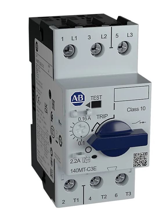 140MT-C3E-C10, Disyuntor de Protección de Motor, 10A, Tipo C