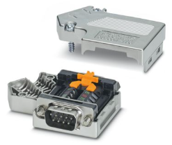 CONECTOR D-SUB, 9 POSICIONES, 12MBPS, BLOQUES DE TERMINLES CON CONEXION DE TORNILLO.