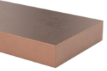 BARRA DE COBRE-TUNGSTENO CONDUCTORA 3/4" ESPESOR, 1 1/2" ANCHO Y LARGO 8"