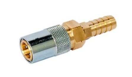 PC-306V CONECTOR HEMBRA DE AGUA ESPIGA 3/8 CONECTOR 3/8 CON CHECK