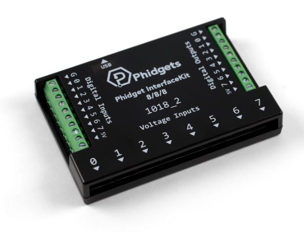 1018_2 KIT DE INTERFACE PHIDGET 8/8/8