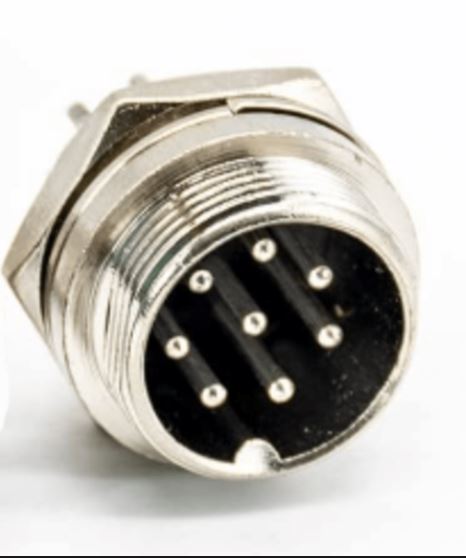 CON-HEM-8PIN CONECTOR HEMBRA RECTO 8 PINES