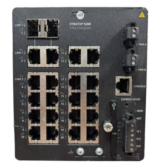 1783-CMS20DN CONMUTADOR ETHERNET, STRATIX 5200, 24VDC