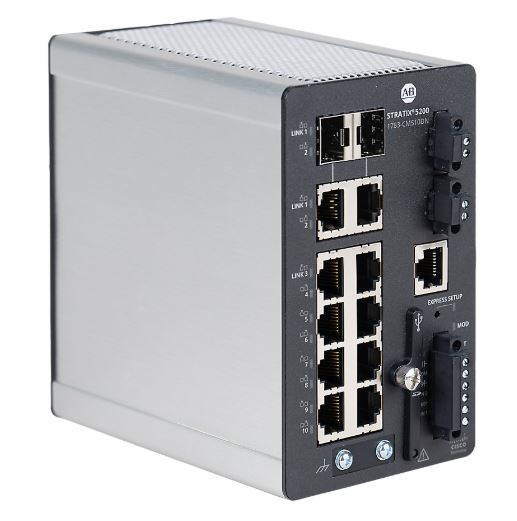 1783-CMS10DN ETHERNET SWITCH, 8 PUERTOS