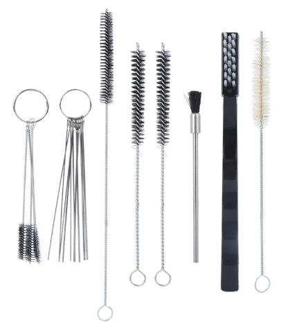 KIT DE LIMPIEZA DE PISTOLA DE PULVERIZACION, CEPILLOS