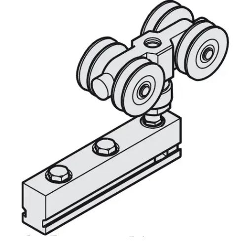 943.27.012 TREN RODANTE M10, CON RUEDAS DE BOLAS PARA VARIOFOLD 80/H