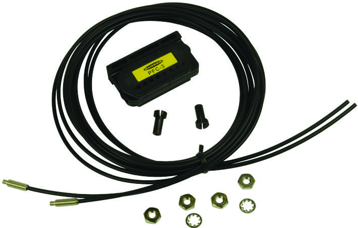 SENSOR DE FIBRA OPTICA, PLASTICO, MODO OPUESTO, 1.5MM